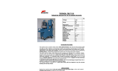 TECNOIL 700 T110 Side Channel Blower Brochure