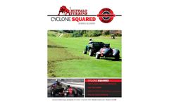 Buffalo - Model Cyclone Squared - Tow-Behind Debris Blower -Brochure
