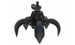 BATEMAN - Model 160 Series - Five-Tine Orange Peel Scrap Grapple