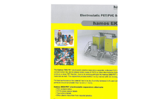 Hamos EKS-PET ~ PET / PETg / PVC Plastics Separator