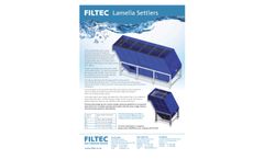 Filtec - Lamella Settlers - Datasheet