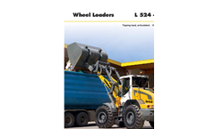 Liebherr - Model L 524 - Loader  Brochure