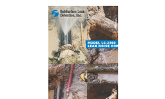 SubSurface - Model LC-2500 - Leak Noise Correlator - Brochure