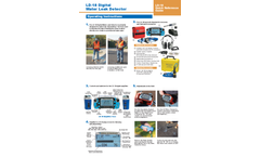 SubSurface - Model LD-18 - Digital Water Leak Detector - Operating Instructions Manual