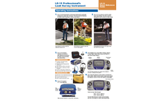SubSurface - Model LD-15 - Professionals Leak Survey Instrument - Operating Instructions Manual