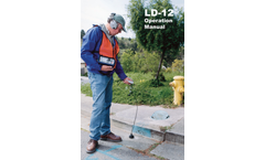SubSurface - Model LD-12 - Professionals Water Leak Detector - Operation Manual