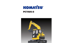 PC78US-8 - Hydraulic Excavator Brochure