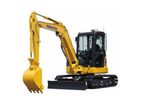 Komatsu - Model PC55MR-5 - Small Hydraulic Excavator