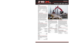 Link-Belt - Model 210 X2 - Forestry Processor Brochure