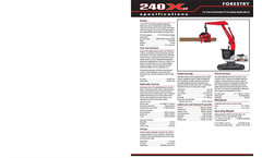 Link-Belt - Model 240 X2 - Forestry Processor Brochure