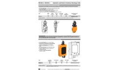 Kinshofer - Model KM 921, KM 920-1 - Container Discharge Units for Crane - Brochure
