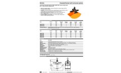 Kinshofer - Model KM - Clamshell Buckets with Horizontal Cylinder for Crane - Brochure
