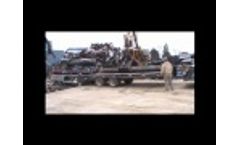 Stationary Electric Material Handler, Scrap Handling-Video