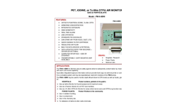 Model FM-9-ABNI - Portable PET, Iodine, or Tc-99M DTPA Air Monitor for Gas & Particulates - Brochure