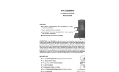 Model GD-6X2M - 4 Pi Gas Flow Counter - Brochure