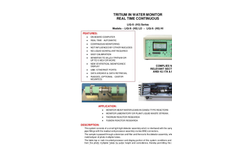 TA - Model LIQ-X- (H3) Series - Tritium in Water Monitor - Brochure