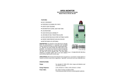 TA - Self-Contained Wall-Mounted or Portable Area Monitor - Brochure