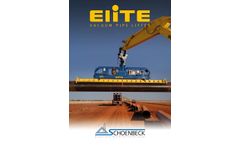 Schoenbeck - Model ELiTE 12TD-CD2 - Vacuum Pipe Lifter - Brochure
