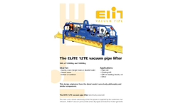 ELiTE vacuum pipe lifter 12TE