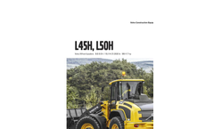 Volvo - Model L50H - Compact Wheel Loader -Brochure