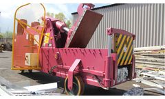 McIntyre - Model 5025 - Big Foot Metal Baler