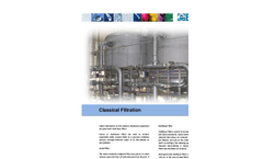 EUWA - Classical Water Filtration System - Brochure