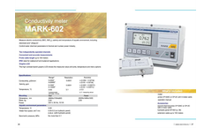VZOR - MARK-602 - Conductivity Analyzer - Catalogue
