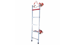 Romind - Model TR 157  - Aluminium Modular Ladder for Poles