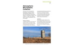 Innovation Nilu - Atmospheric Microplastic Collector System - Datasheet