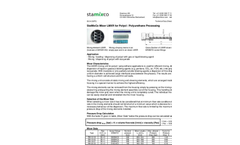 Stamixco - Model HT - Helical Static Mixer Brochure