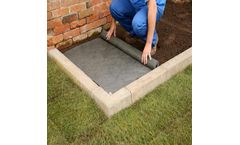 Boddingtons - Model 3301L-116 - 6.25`x300` Black Landscape / Paving Fabric