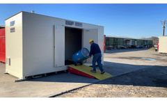US Hazmat - Model 55 Gallon - Drum Storage Buildings & Lockers