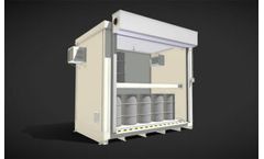 US Hazmat - Model TS1410 - 14' x 12' x 11' Tote Chemical Storage Building