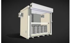 US Hazmat - Model TS1814 - 18' x 14' x 11' Tote Chemical Storage Building
