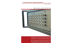 Prosig DATS-hyper12 - High Channel Count Mobile or Laboratory Data Acquisition System - Brochure