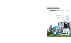 WeatherTRAK Solutions Brochure