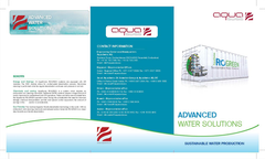 Industry`s First Green RO, Eco Friendly Zero Chemical Desalination - Broucher