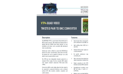  	Micropack - Model FDS303 - Multi-Spectrum IR Flame Detector - Brochure