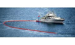NorLense - Model NO-450-S and NO-600-S - Single Point Inflated Oil Boom Coastal System