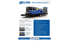 Elgin - Model ESS-1655XP and ESS-1967XP Polisher - Mobile Polishing Systems - Brochure