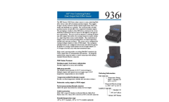 Model 9360 - Hall Effect Rotary Sensors - Data Sheet