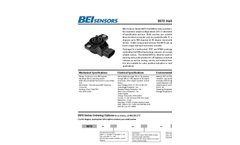 BEI - Model 9970 - Shafted Rotary Hall Effect Sensor Datasheet