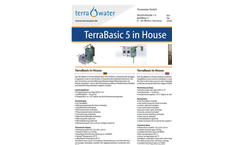 Terrawater - Model TerraBasic 5 - Stand Alone House Module - Brochure