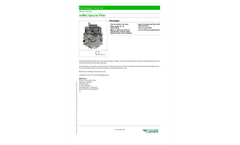 airMet - Special Filters - Datasheet