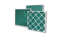 AeroPleat - Model Eco, Green & Metal - High-performance Pleated Panels