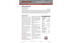  	Fiberlock - Model AfterShock - 8390 - EPA Registered Fungicidal Coating ??? White - Brochure