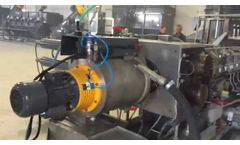Backflush Filter + Horizontal Pelletizer - Video