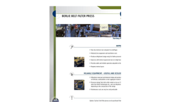Berlie - Belt Filter Press - Brochure