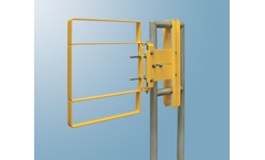 Fabenco - Model XL Series - Extended Coverage Self-Closing Safety Gates