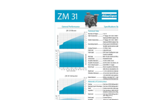 Model 31 - Multistage Centrifugal Blowers - Brochure